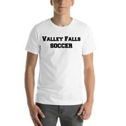 L Valley Falls Soccer Short Sleeve Cotton T-Shirt By Undefined Gifts