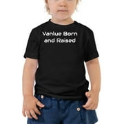 L Vanlue Born And Raised Short Sleeve Cotton T-Shirt By Undefined Gifts