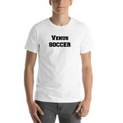 L Venus Soccer Short Sleeve Cotton T-Shirt By Undefined Gifts