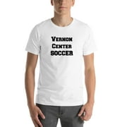 L Vernon Center Soccer Short Sleeve Cotton T-Shirt By Undefined Gifts