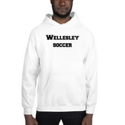 L Wellesley Soccer Hoodie Pullover Sweatshirt By Undefined Gifts