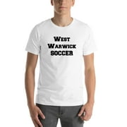 L West Warwick Soccer Short Sleeve Cotton T-Shirt By Undefined Gifts