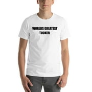 L Worlds Greatest Tucker Short Sleeve Cotton T-Shirt By Undefined Gifts