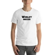 L Worley Soccer Short Sleeve Cotton T-Shirt By Undefined Gifts