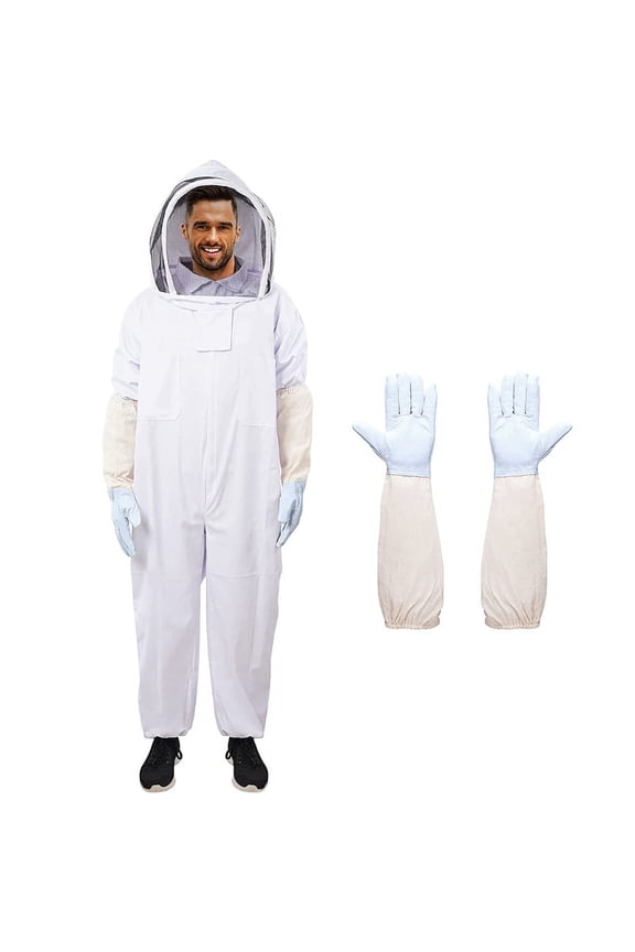 L/XL/XXL Size Breathable Soft Bee Suit for Beekeepers Beekeeping Utility Tool