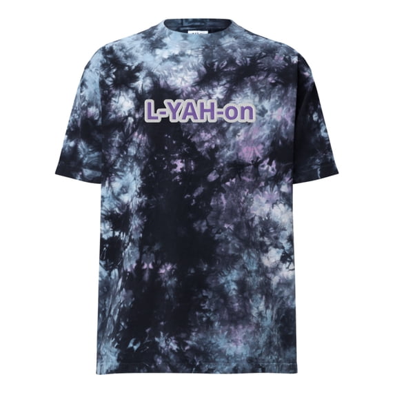 L-YAH-on Oversized Tie-Dye T-Shirt