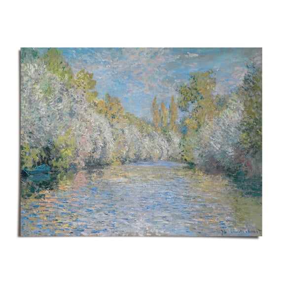L'Yerres pres de Montgeron Photograph - Claude Monet - 8x10 - Wall Art Print - UNFRAMED