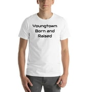 L Youngtown Born And Raised Short Sleeve Cotton T-Shirt By Undefined Gifts