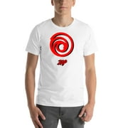 L Zap Cali Design  Short Sleeve Cotton T-Shirt By Undefined Gifts