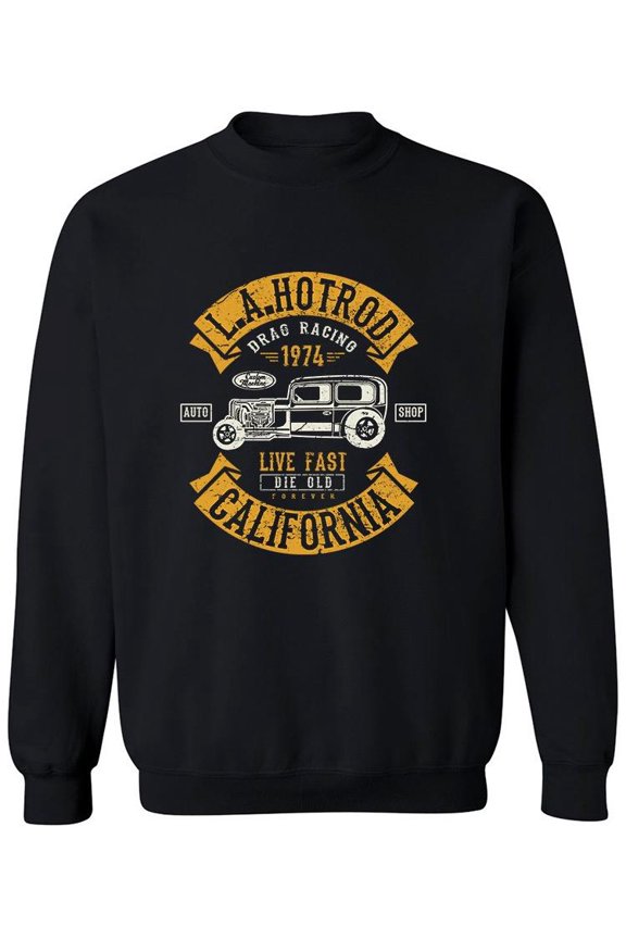 L.a. Hot Rod Sweatshirt Men -Image by Shutterstock, Male 5X-Large