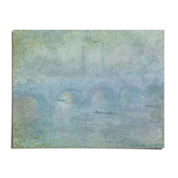 L'aiguille And The Porte D'aval, Etretat, 1886 - Claude Monet - 8.5x11 - Wall Art Print - UNFRAMED