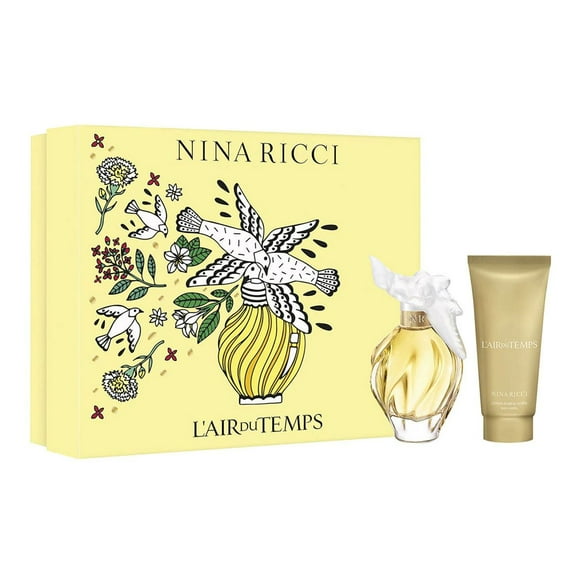 L'air du Temps By Nina Ricci For Women Set: EDT 3.4 + Body Lotion 3.4 NIB