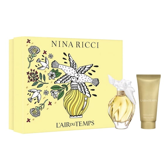 L'air du Temps By Nina Ricci For Women Set: EDT 3.4 + Body Lotion 3.4 NIB