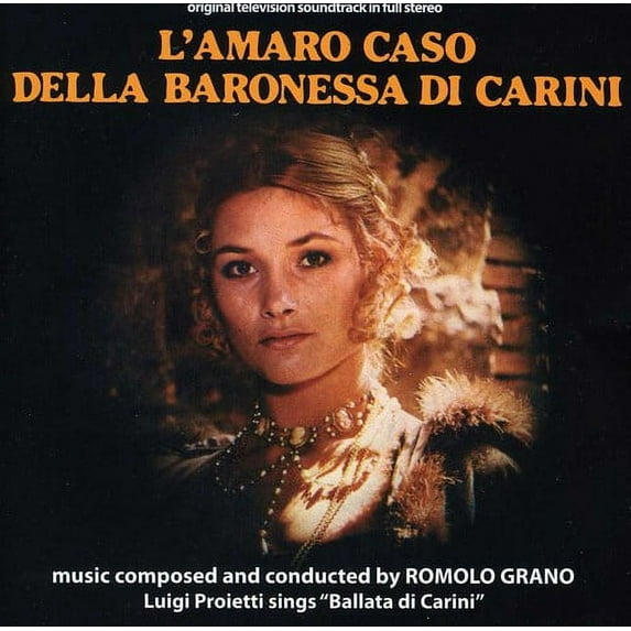 Romolo Grano - L'Amaro Caso Della Baronessa Di Carini (Original Television Soundtrack) - Music & Performance - CD