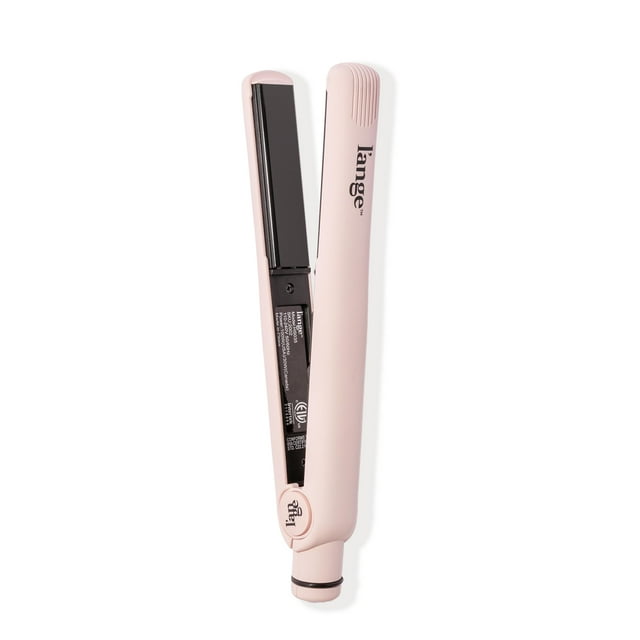 L'ange Hair Aplatir Professional 1-Inch Ceramic Flat Iron Hair Straightener, Automatic Shutoff, Blush