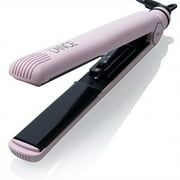 LANGE HAIR L'ange Hair Aplatir Travel Size Professional 1" Ceramic Flat Iron Hair Straightener, Ionic, Anti-Static Technology, Blush