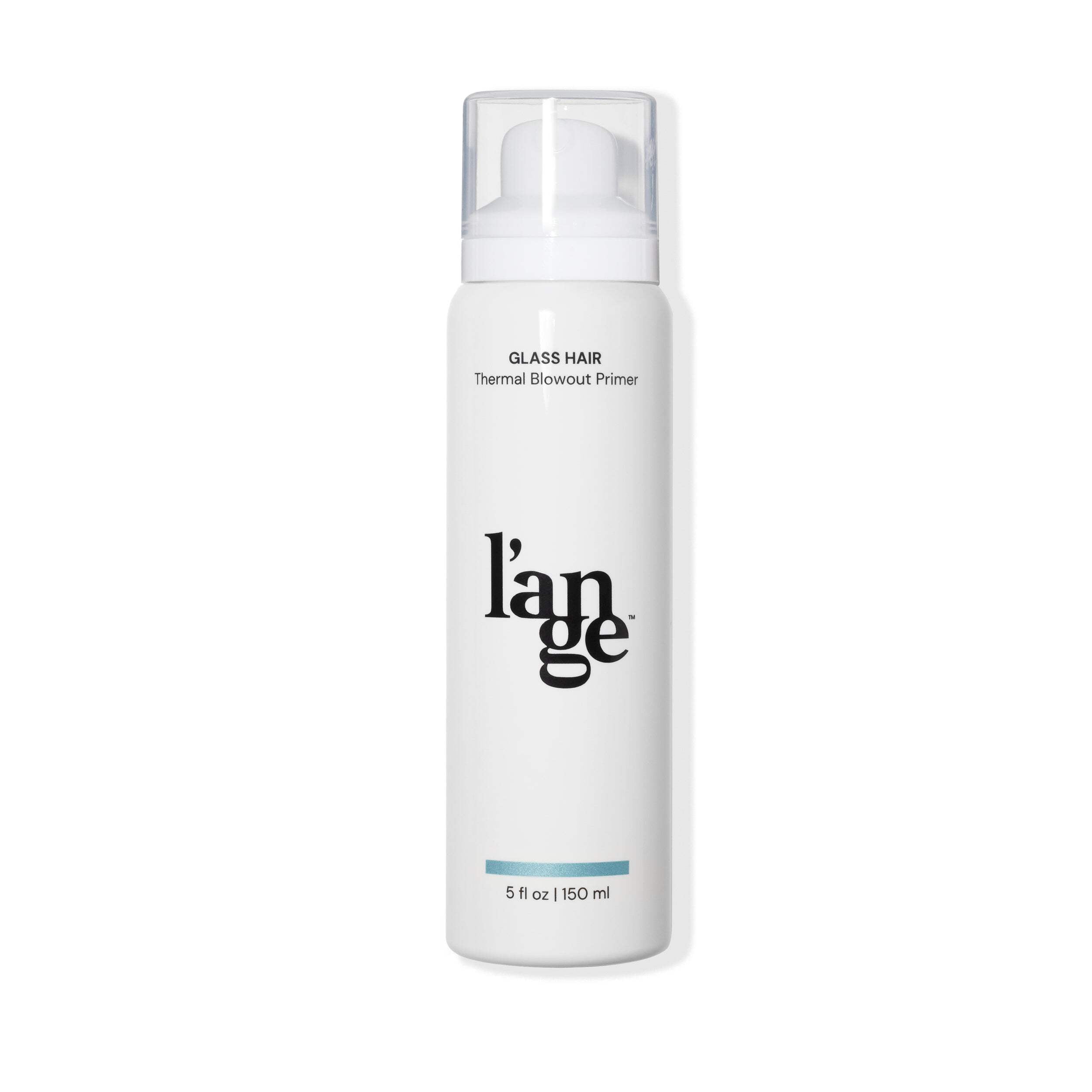 Lange Hair Glass Hair Thermal Blowout Primer | Heat-activated Formula | Boost Smoothness and Shine