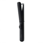 L'ange Hair Le Duo Grande 360° Airflow Styler | 2-in-1 Curling Wand & Titanium Flat Iron Hair Straightener (Black)