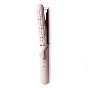 L'ange Hair Le Duo Grande 360° Airflow Styler | 2-in-1 Curling Wand & Titanium Flat Iron Hair Straightener (Blush)
