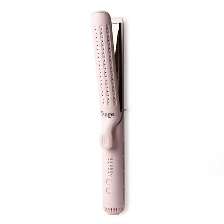 L'ange Hair Le Duo Grande 360° Airflow Styler | 2-in-1 Curling Wand & Titanium Flat Iron Hair Straightener (Blush)