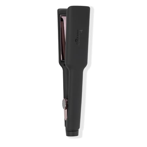 L'ange Hair Le Titane 2-in-1 Titanium Flat Iron Hair Straightener and Curler | 1.75" Black