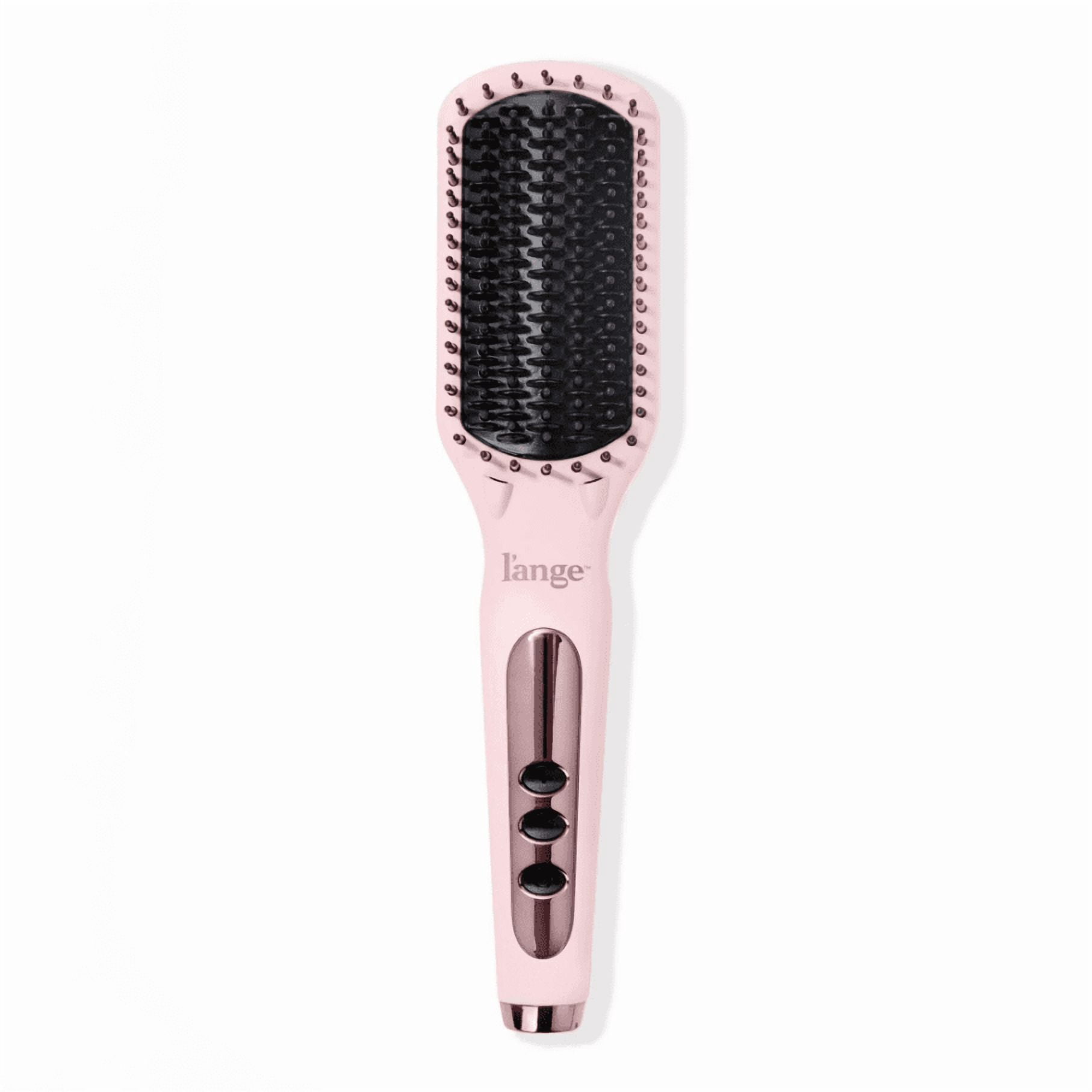L'ange Hair Le Vite Ceramic Straightening Brush with Digital LCD