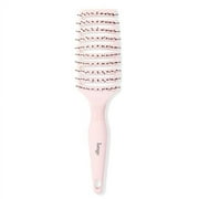 L'ange Hair SIENA FLEXI Hair Brush | Flexible Vented Hair Detangler Brush for Women, Men, Kids