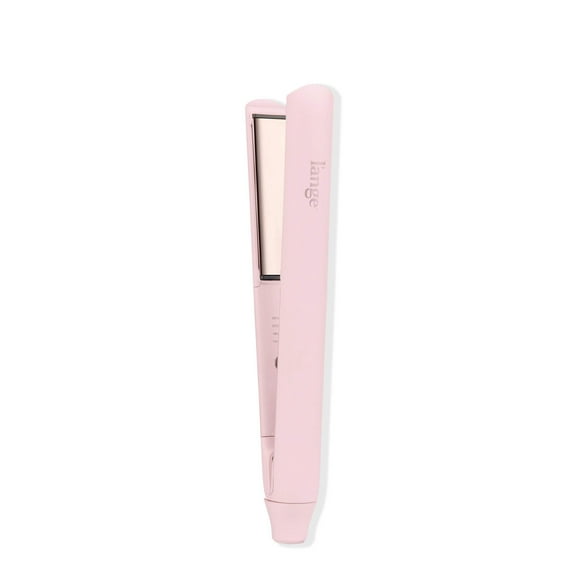 L'ange Hair Straight Forward 1" Professional Titanium Flat Iron Hair Straightener, Automatic Shutoff, Blush