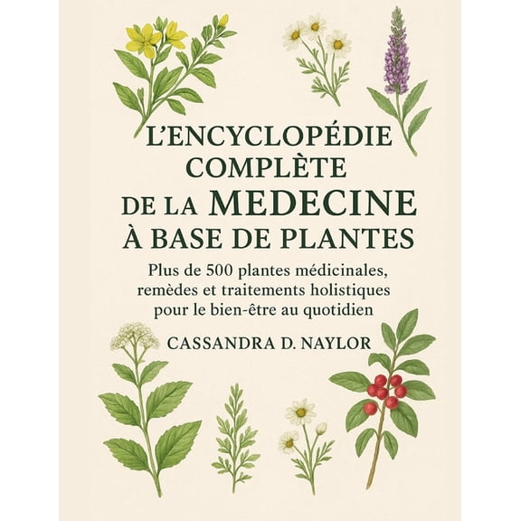 L'Encyclopdie Complte de la Mdecine  Base de Plantes: Plus de 500 plantes mdicinales, remdes et traitements h, (Paperback)