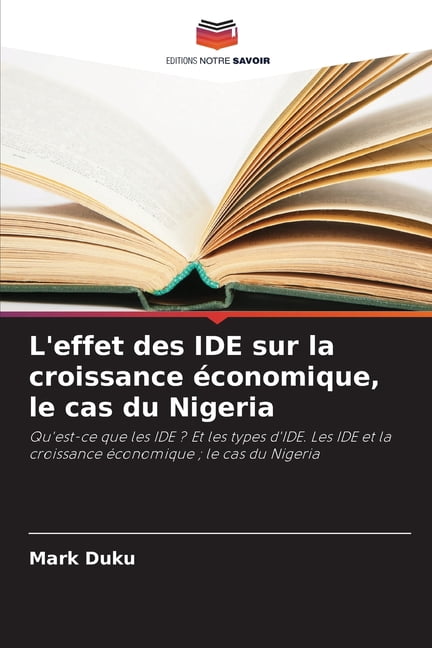 L'effet des IDE sur la croissance Ã©conomique, le cas du Nigeria ...