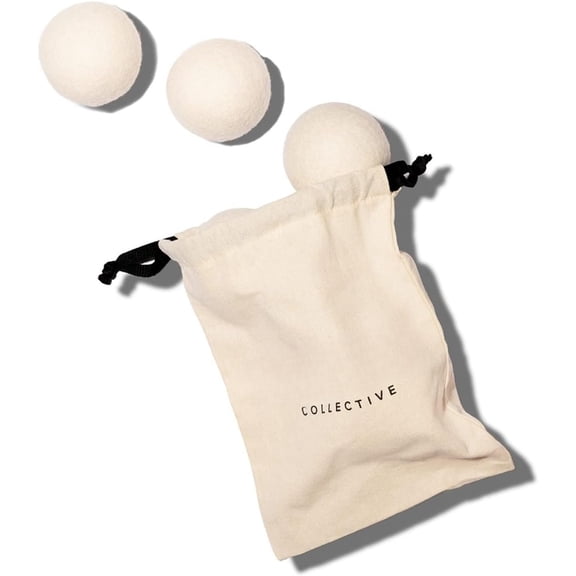 L'avant Set of 3 Balls for Dryer | Eco Non Dryer Balls | Zealand for Drying Clothes | & Essential Dryer Ball Reducing Clothes Wrinkles