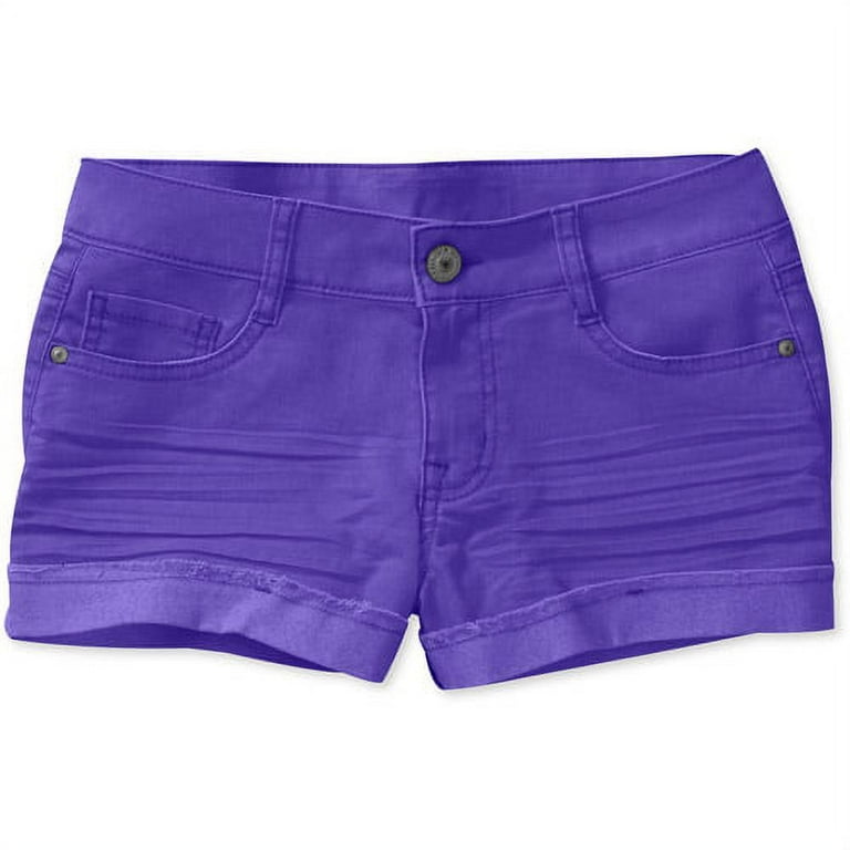 L.e.i. Juniors Colored Denim Shorts Walmart