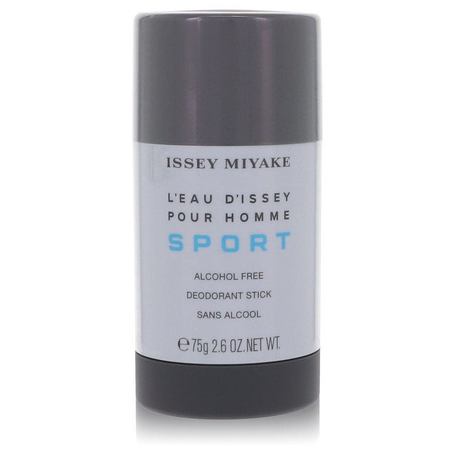 L'eau D'Issey Pour Homme Sport by Issey Miyake - Men - Alcohol Free Deodorant  Stick 2.6 oz 