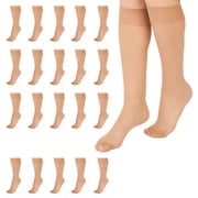 L'eggs Everyday Women's Classic Knee High Stockings Sheer Toe 20 Pack