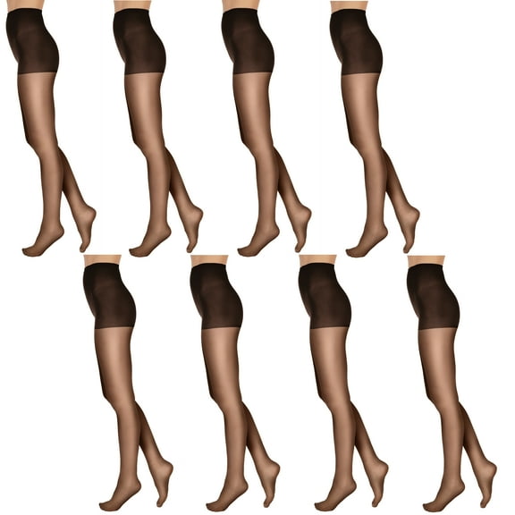 L'eggs Everyday Women's Regular Pantyhose, 8 Pack