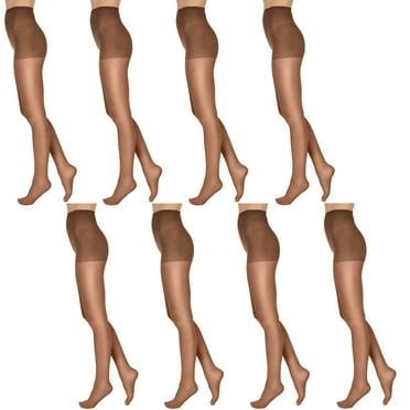 L'eggs Brand Everyday Women's Regular Pantyhose, 8 Pack