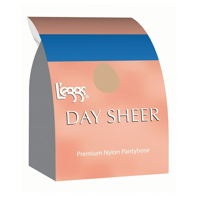 L'eggs Day Sheer Control Top, Toe Pantyhose 4Pack Suntan B Women's
