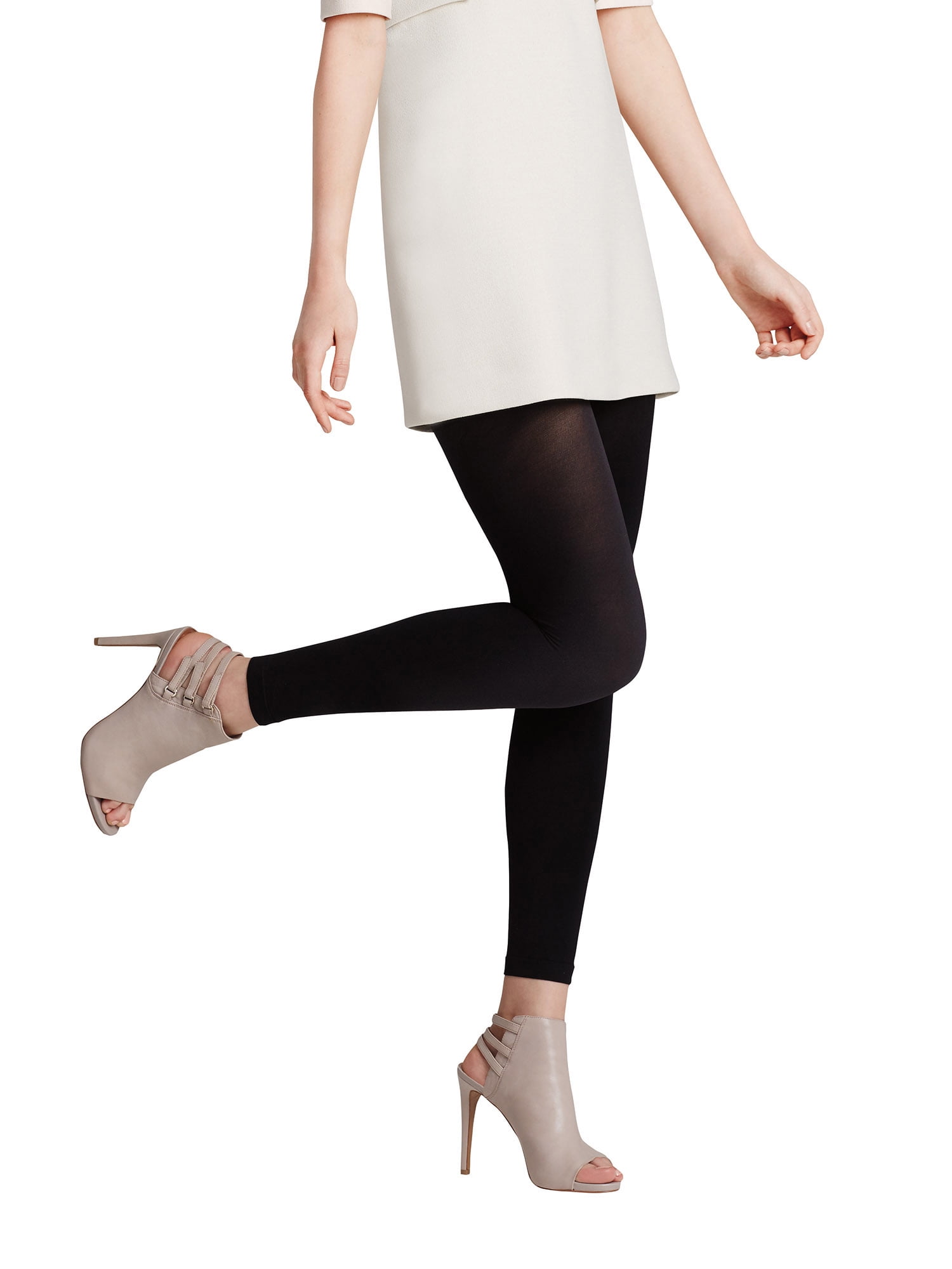 Opaque Footless Tights : : Mode