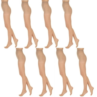 L'eggs Everyday Women's Regular Pantyhose, 8 Pack
