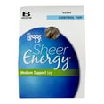 thumbnail image 1 of L'eggs Sheer Energy Women's Control Top Medium Support Pantyhose, 1 Pair, 1 of 6