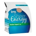 thumbnail image 1 of L'eggs Sheer Energy Women's Control Top Medium Support Pantyhose, 1 Pair, 1 of 3