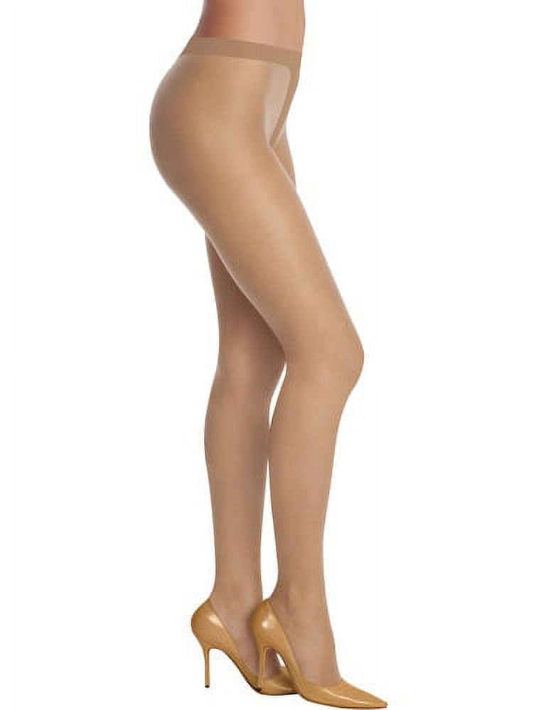 Pantyhose layers - pantyhose Leggs Sheer Energy - Medium Support Leg color  Suntan 