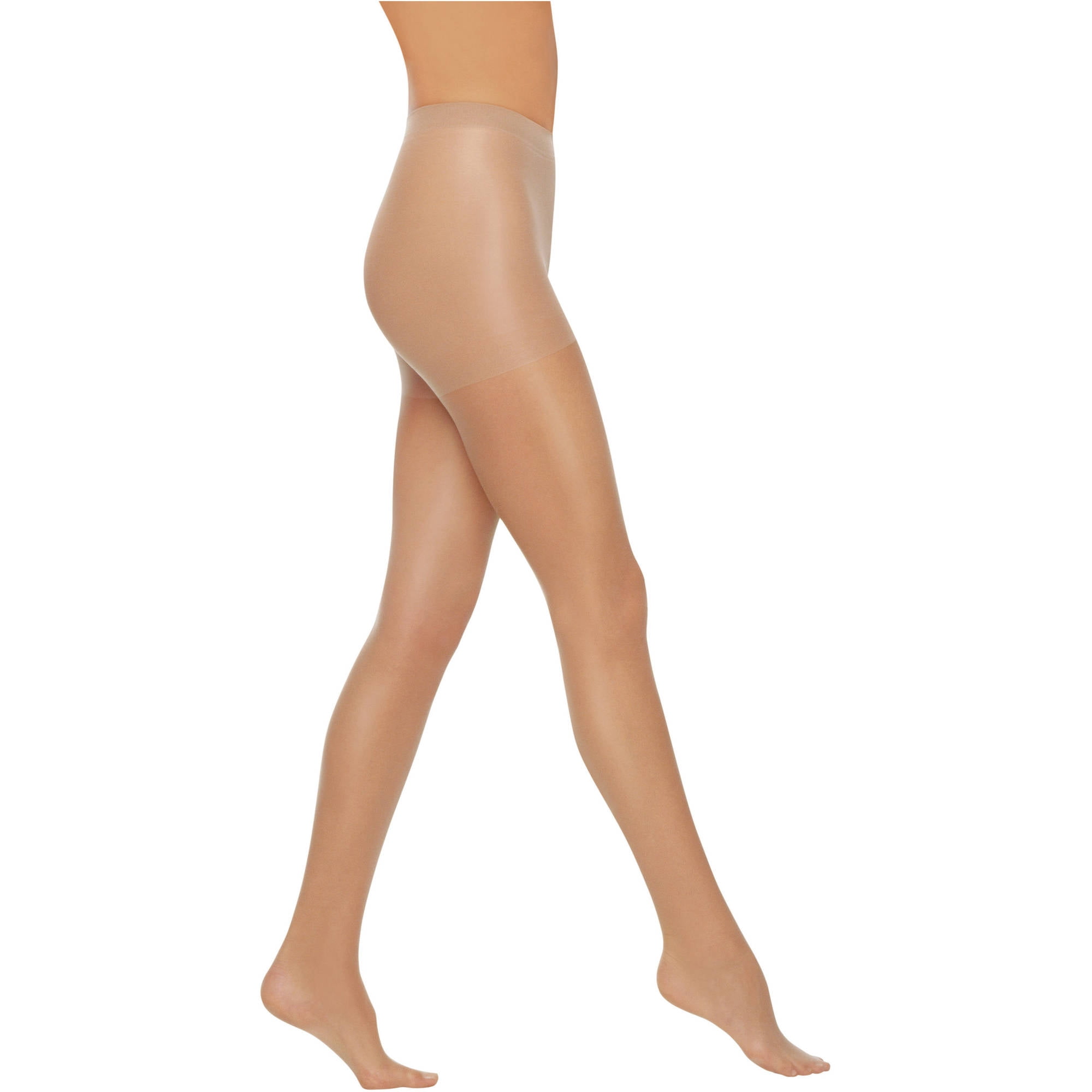 L'eggs Silken Mist Women's Ultra Sheer Run Resistant 2pk Pantyhose - Nude Q  2 ct