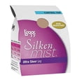 thumbnail image 1 of L'eggs Silken Mist Ultra Sheer with Run Resist Technology, Control Top Sheer Toe Pantyhose, 1-Pack, 1 of 5
