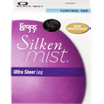 thumbnail image 1 of L'eggs Silken Mist Ultra Sheer with Run Resist Technology, Control Top Toe Pantyhose, 1-Pack Black Q Women's, 1 of 8