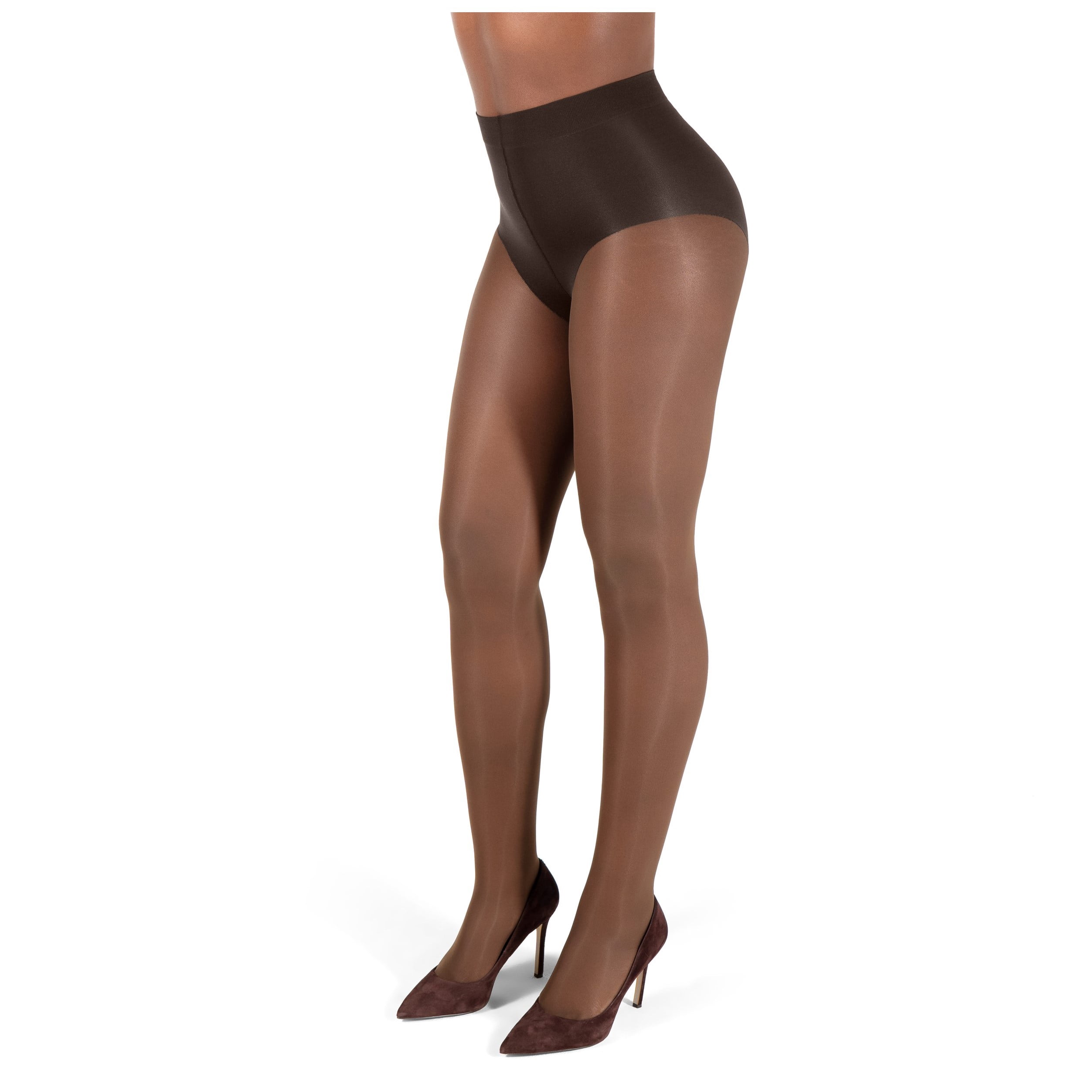 L'eggs Women's 360 Contour High-Cut Sheer Tights, Sizes up to 2XL