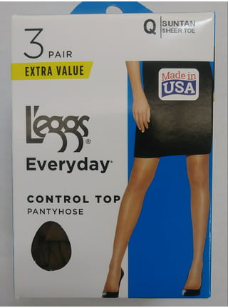 No Nonsense Women's Great Shapes All Over Shaper Pantyhose with Sheer Toe,  Suntan, B : : Clothing, Shoes & Accessories