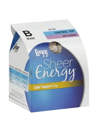 L'eggs® Sheer Energy® Women's Light Support Leg Control Top Pantyhose -  Suntan, Q - Baker's