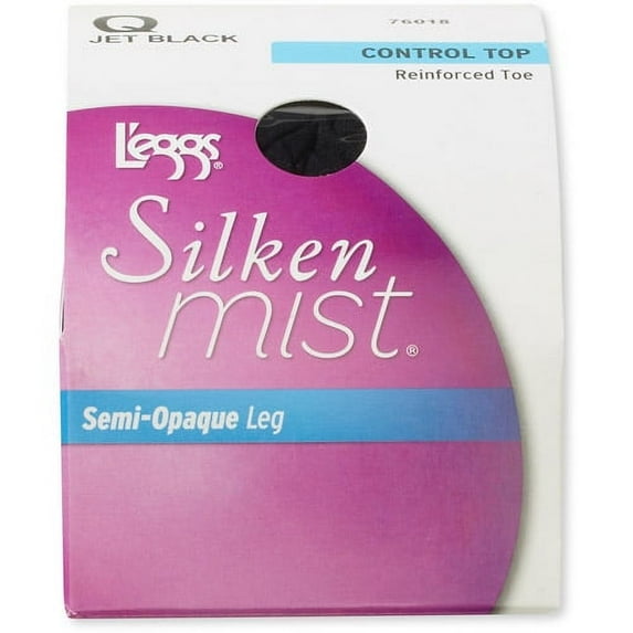 L'eggs Women's Silken Mist Reinforced Toe Panty Hose - Q0760E