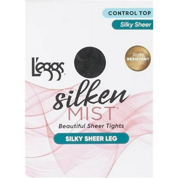 L’eggs Women's Silken Mist Ultra Sheer Control Top Pantyhose, 1 pair